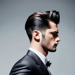Pompadour Black Hairstyle profile picture for men